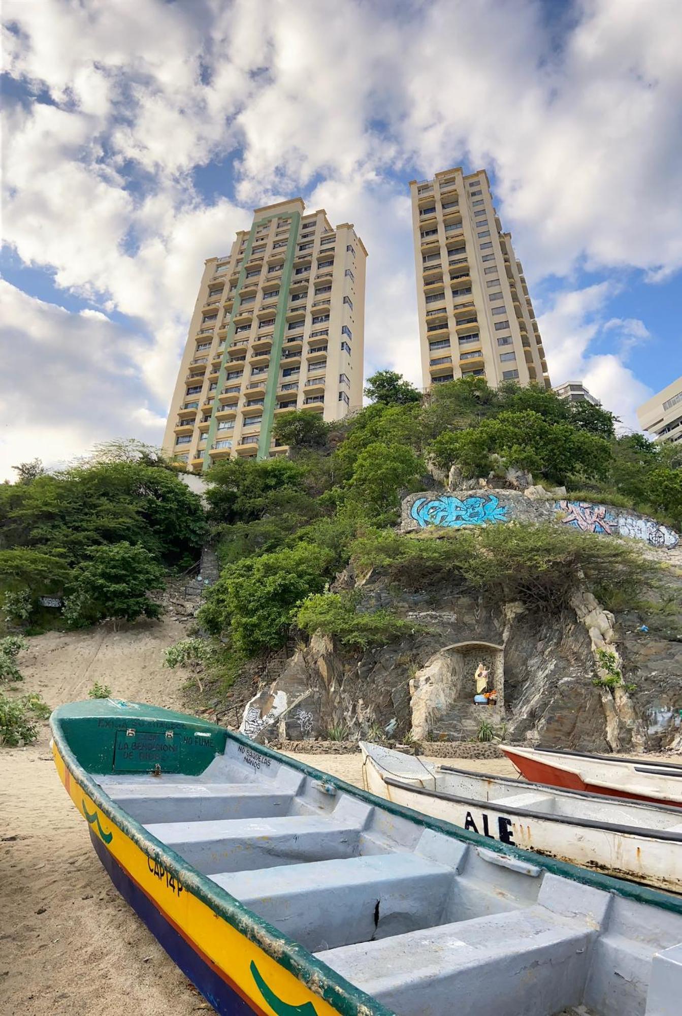 Hermosa Vista A La Playa Del Rodadero Lägenhet Santa Marta  Exteriör bild